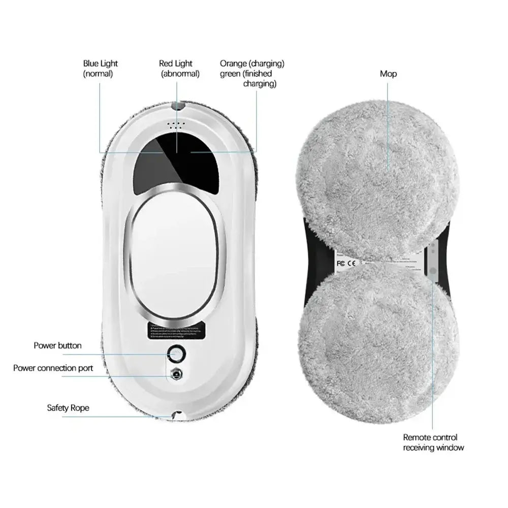 5600Pa Automatic Window Cleaning Robot My Store