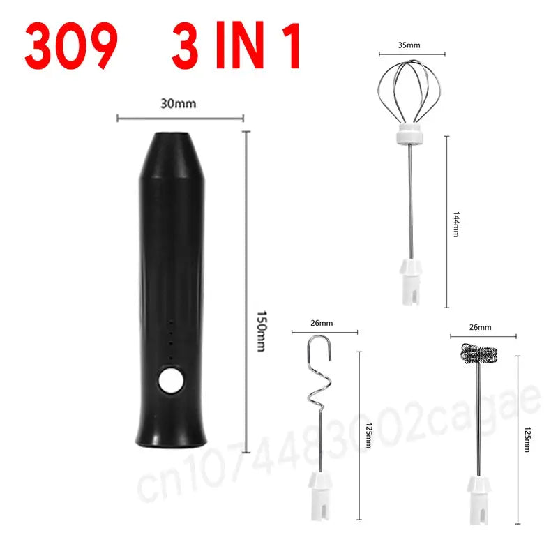 Wireless Handheld Electric Milk Frother & Coffee Whisk My Store