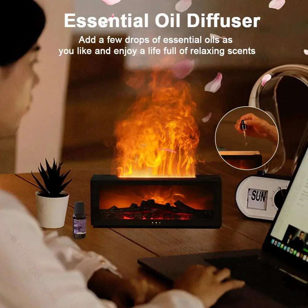 Flame Aroma Diffuser & Humidifier My Store