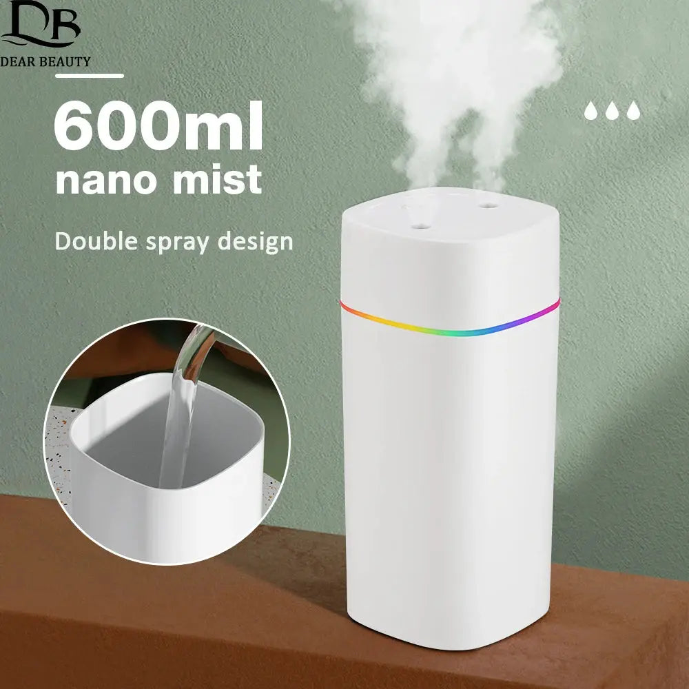 600ml Dual-Spray Air Humidifier My Store
