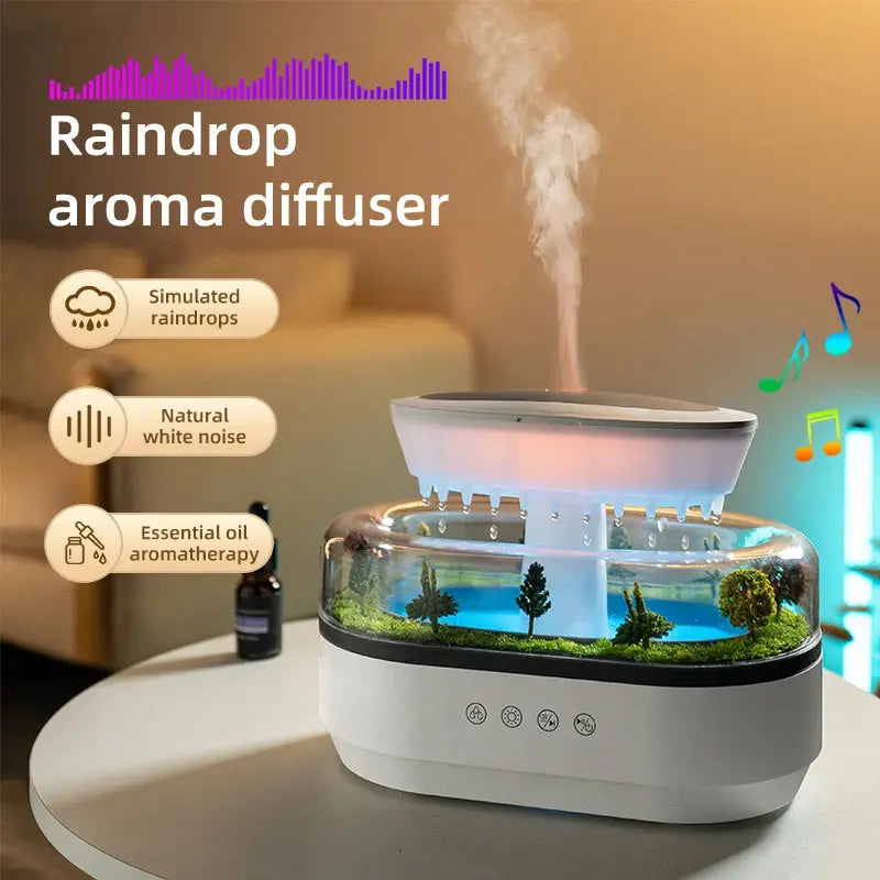 Raindrop Air Humidifier & Aroma Diffuser My Store