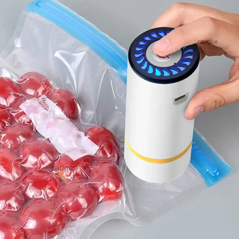 Mini Electric Vacuum Air Pump for Food Storage Bags My Store