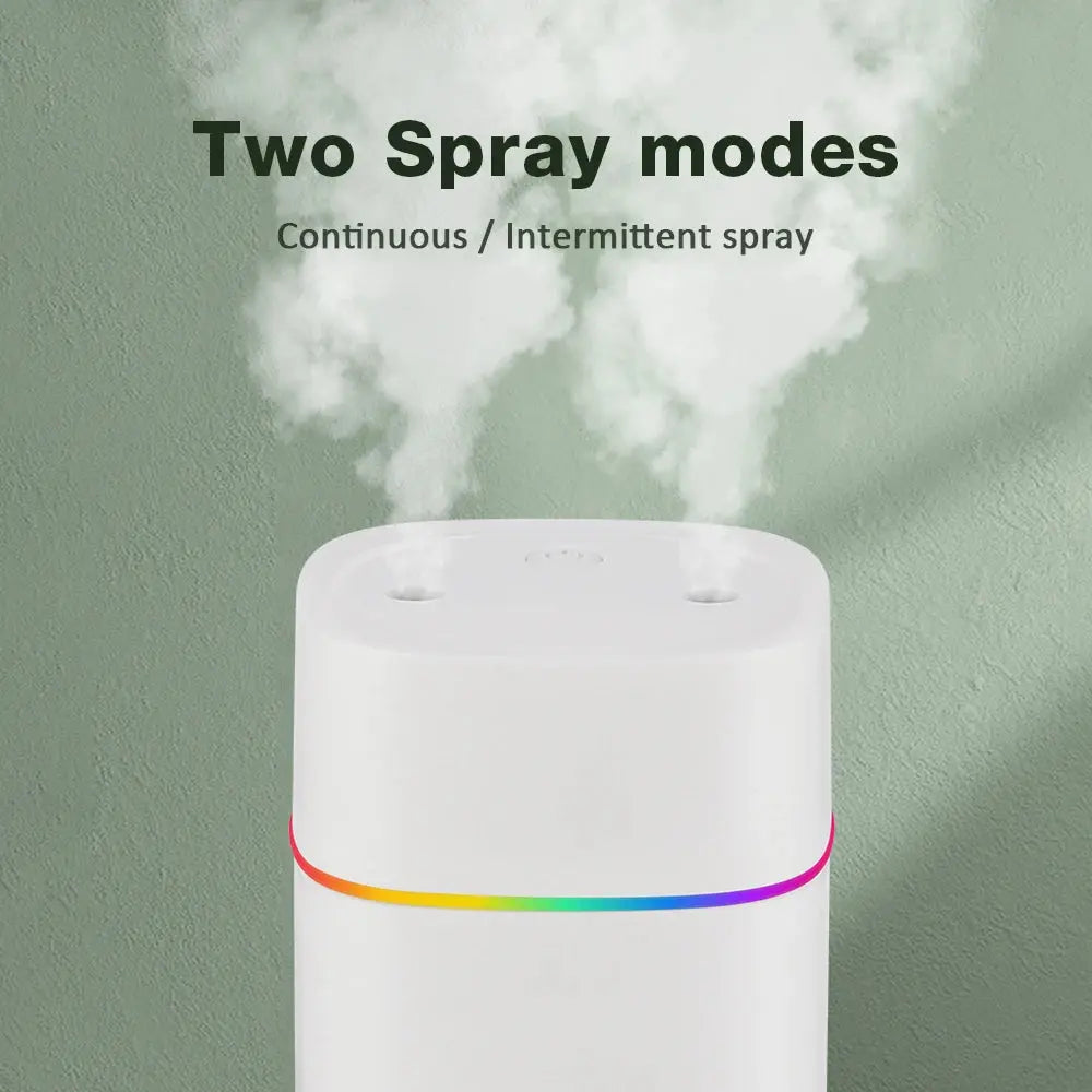 600ml Dual-Spray Air Humidifier My Store