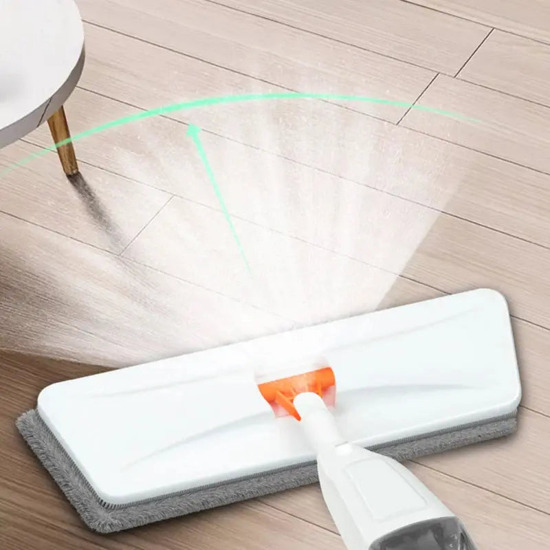 Large Rotating Spray Mop with Microfiber Pads My Store