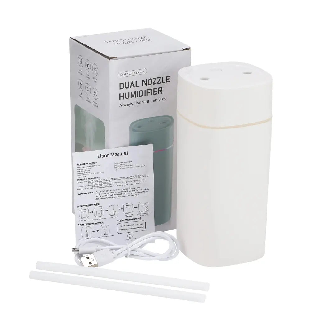 600ml Dual-Spray Air Humidifier My Store