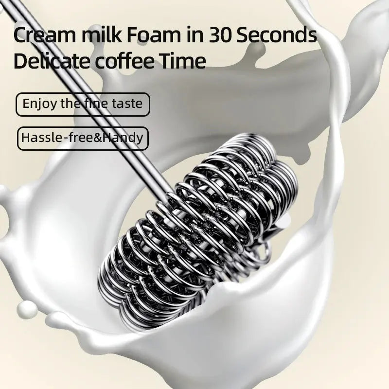 Wireless Handheld Electric Milk Frother & Coffee Whisk My Store