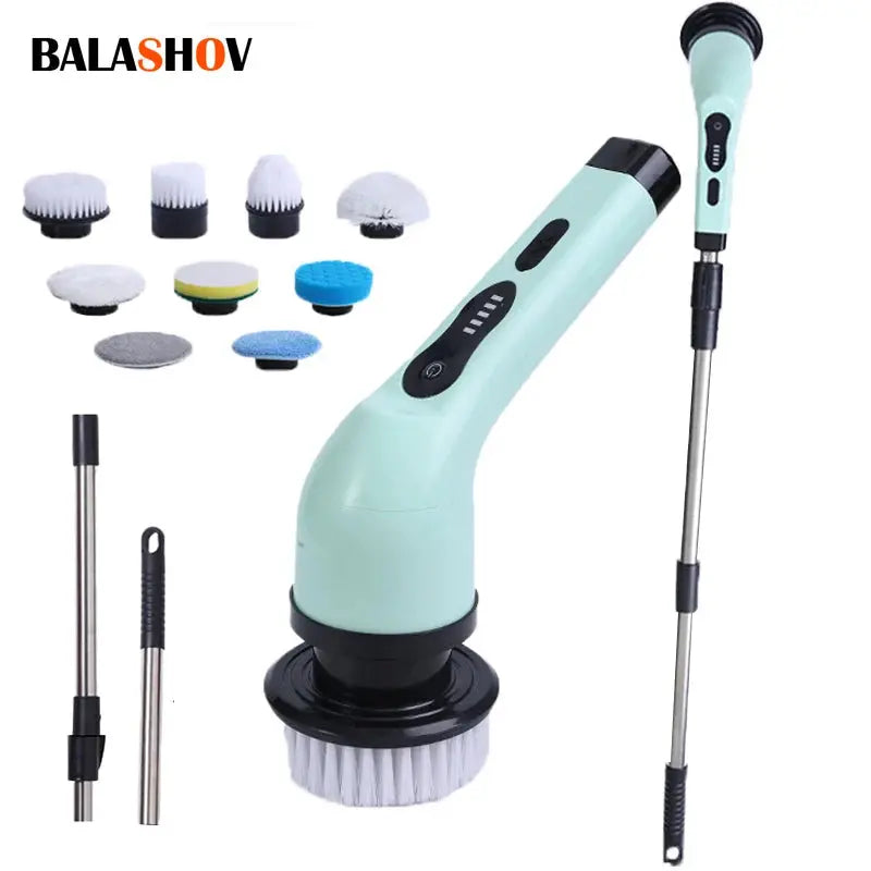 9-in-1 Cordless Electric Spin Scrubber My Store