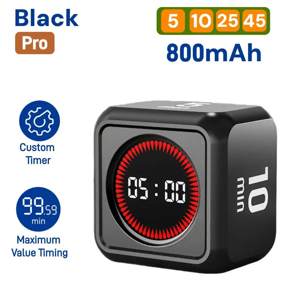 Gravity Sensor Visual Flip Timer with LED Screen My Store