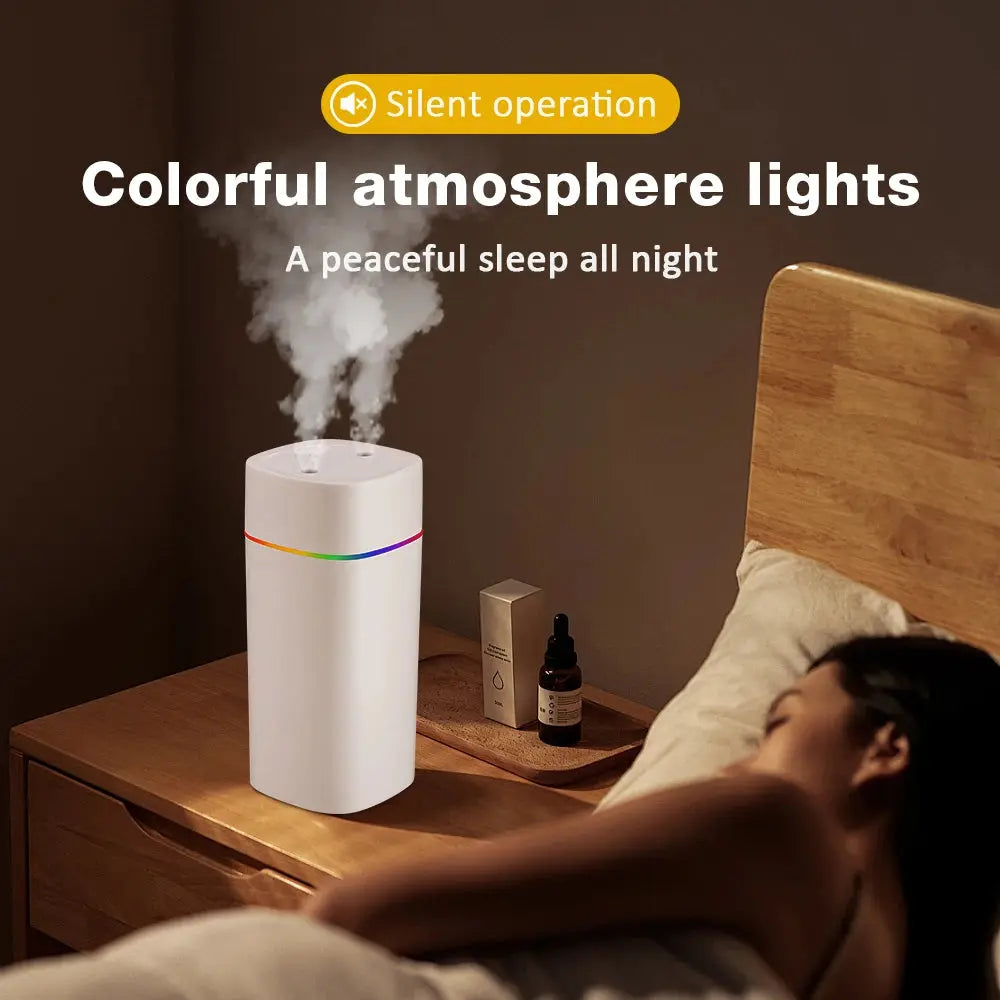 600ml Dual-Spray Air Humidifier My Store