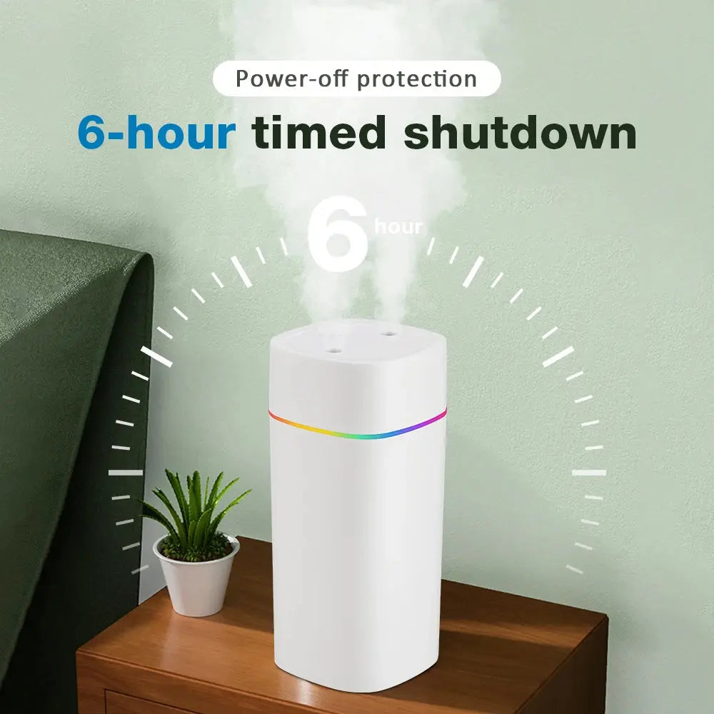 600ml Dual-Spray Air Humidifier My Store