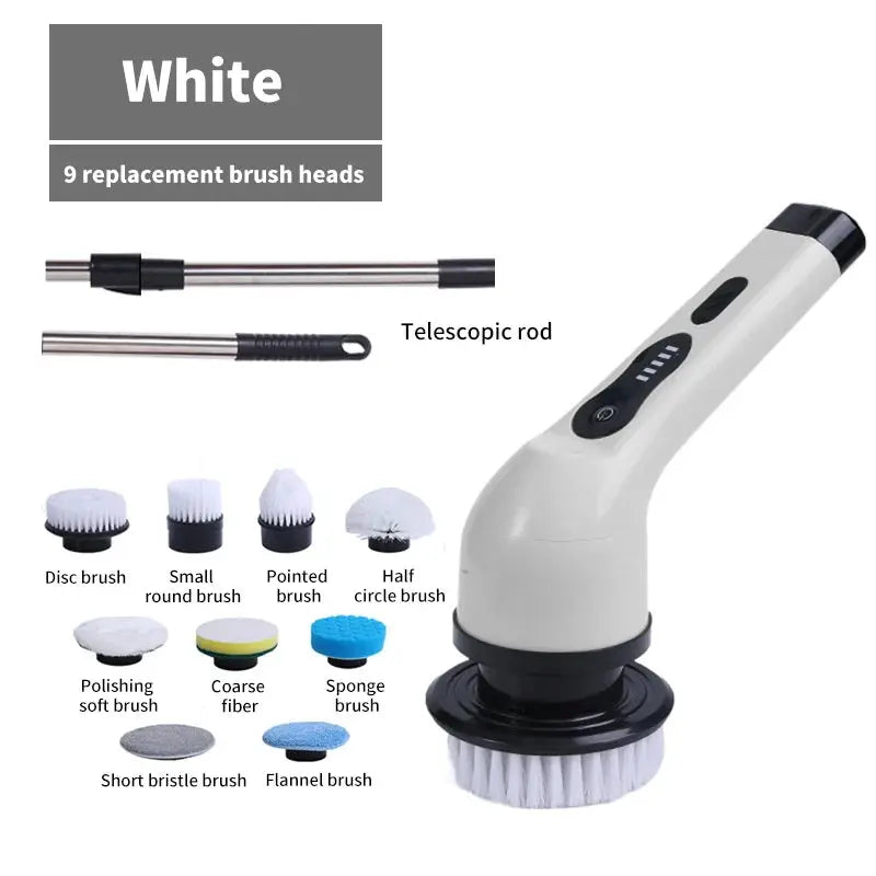 9-in-1 Cordless Electric Spin Scrubber My Store