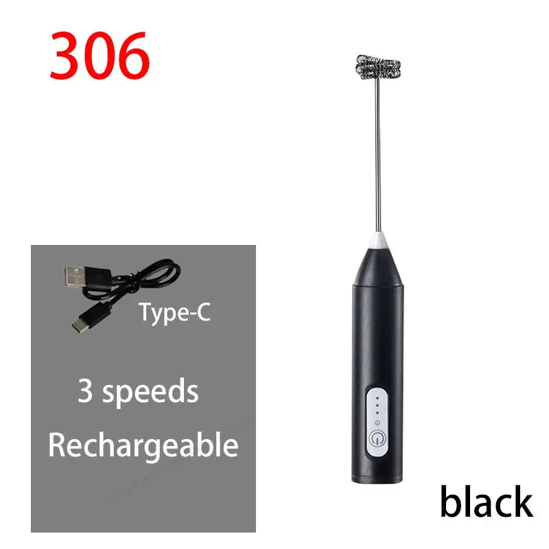 Wireless Handheld Electric Milk Frother & Coffee Whisk My Store