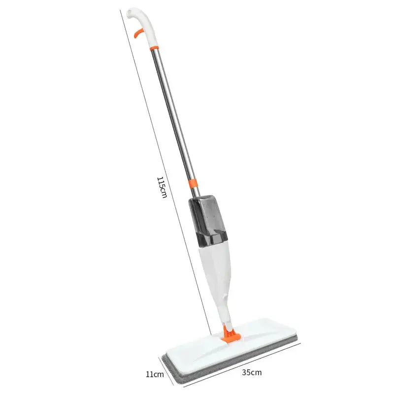 Large Rotating Spray Mop with Microfiber Pads My Store