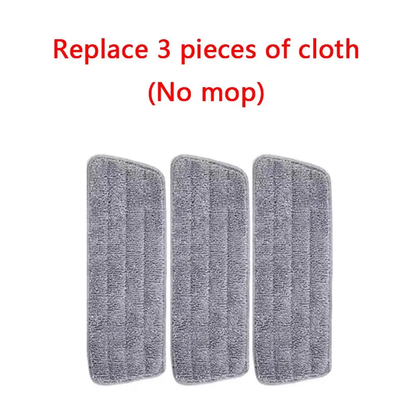Large Rotating Spray Mop with Microfiber Pads My Store