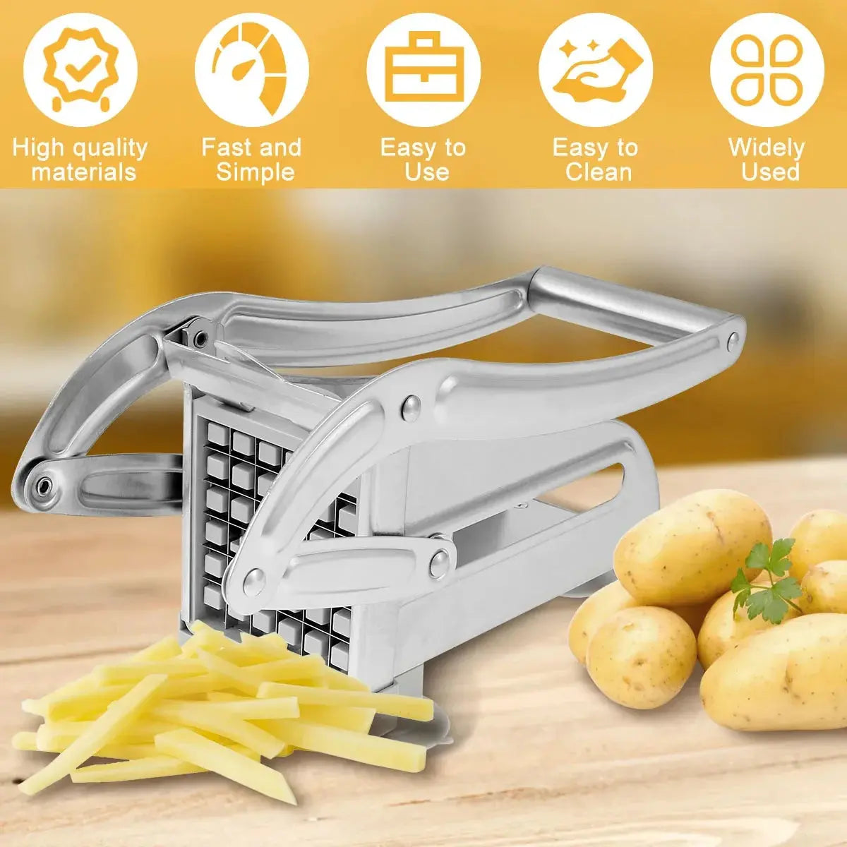 Stainless Steel French Fry & Vegetable Cutter My Store