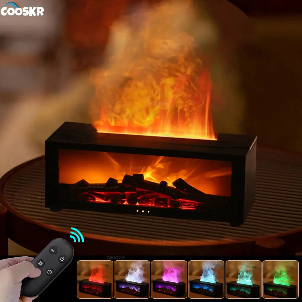 Flame Aroma Diffuser & Humidifier My Store