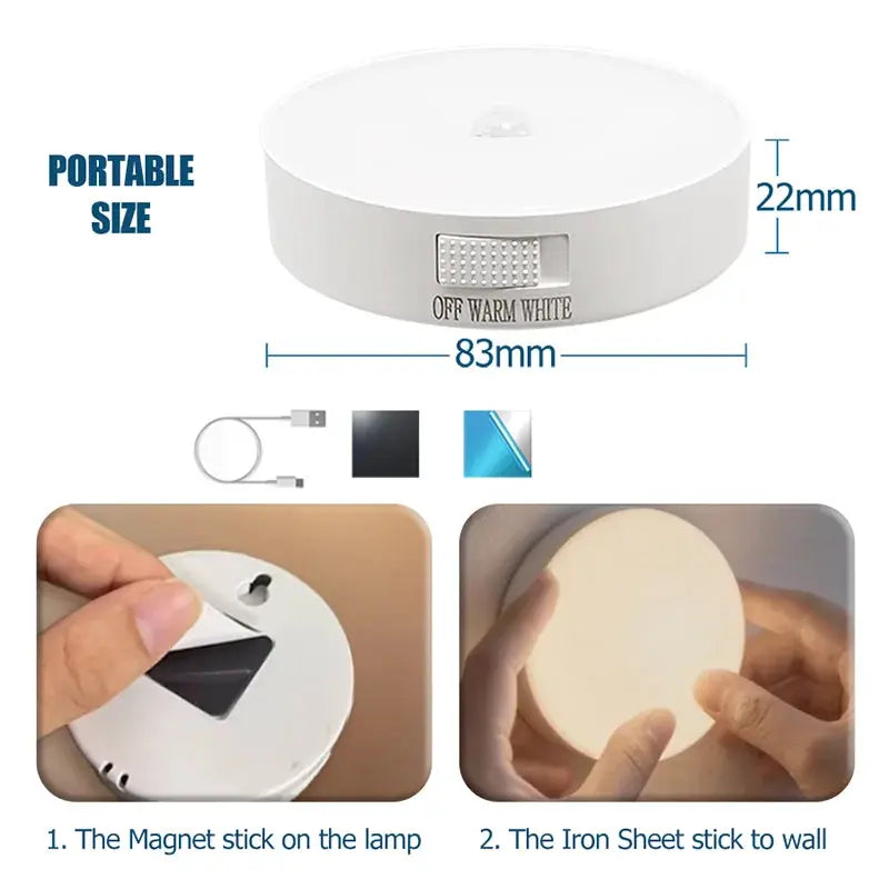 Motion Sensor USB Rechargeable LED Light My Store