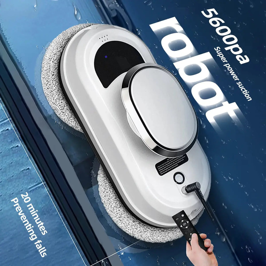 5600Pa Automatic Window Cleaning Robot My Store