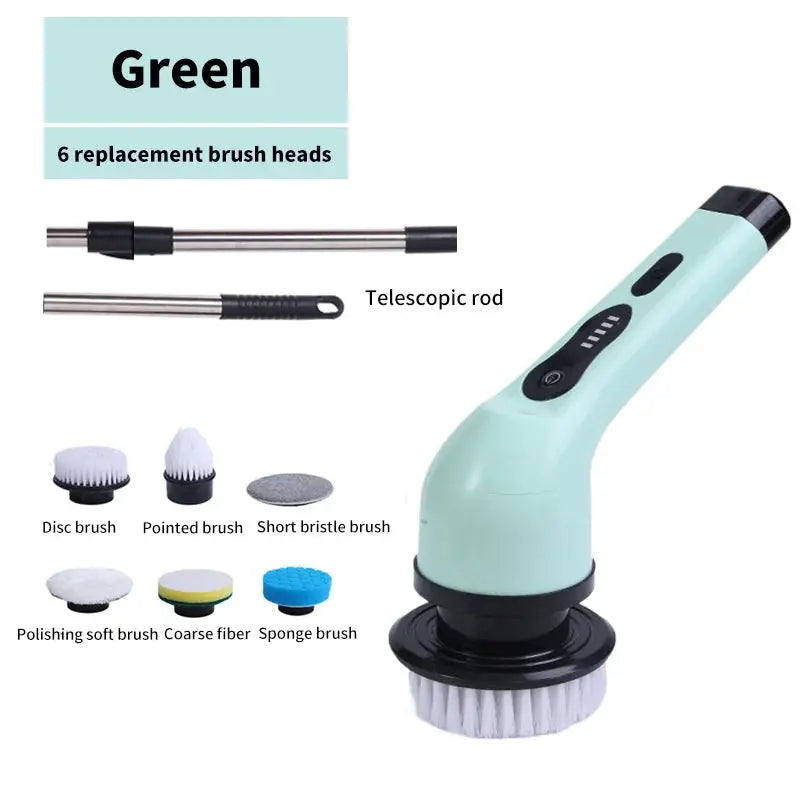 9-in-1 Cordless Electric Spin Scrubber My Store