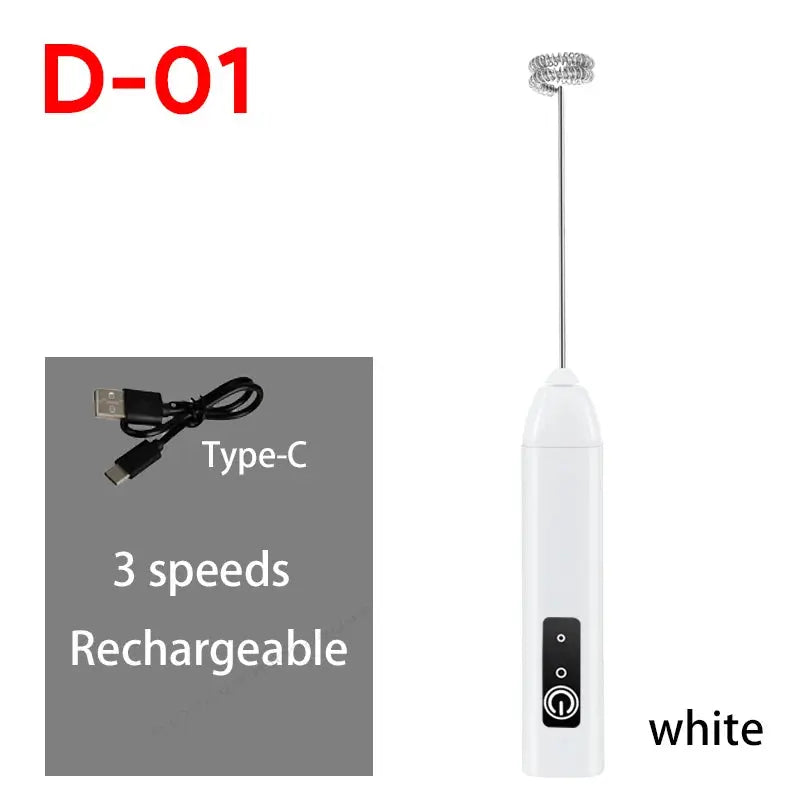 Wireless Handheld Electric Milk Frother & Coffee Whisk My Store